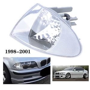 Clear-Corner Parking Signal Lights For 1999~2001 BMW E46 3Series Sedan Left Side - Imagen 1 de 7