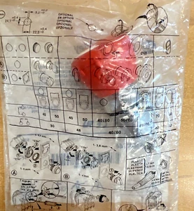 Allen Bradley 800FM-MT44 - 40mm Twist to Release Red *New in Sealed Bag* - Bild 1 von 5