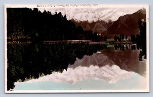 K8/ New Zealand Foreign RPPC Postcard c1940s Lake Matherson 165 - Picture 1 of 4