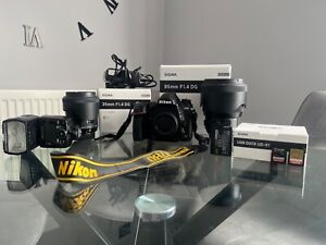 Nikon D780 24.5MP Digital SLR Camera With Sigma Art Prime Lenses And Accessories