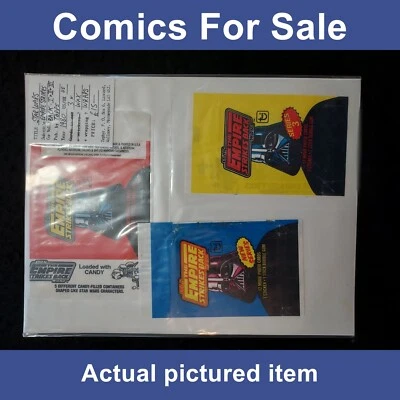 Topps Star Wars Empire Strikes Back Stickers wrappers x 3 - 1980  (LOT#13512) - Image 1 of 4