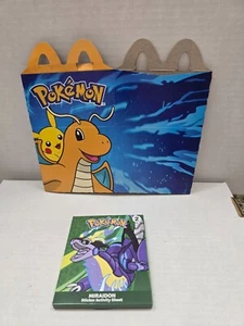 Pokémon 2025 McDonald’s Dragon Happy Meal Box Pikachu & Dragonite w/Miraidon #2 - Imagen 1 de 5