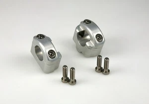 Abrazaderas de barra de grasa LSL (color: plata) - Imagen 1 de 1