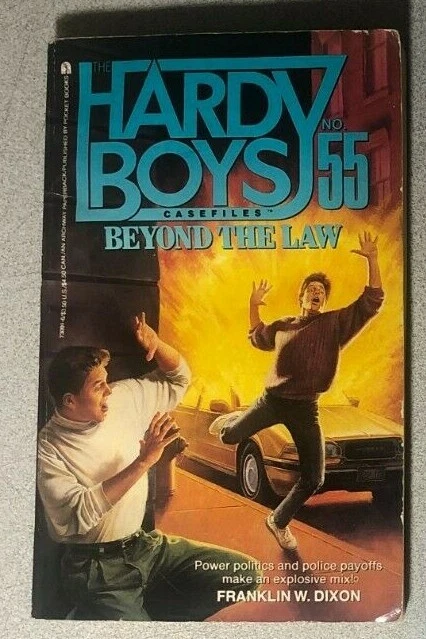 HARDY BOYS CASEFILES NO55 Beyond the Law от Franklin W Dixon (1991) Archway pb - Изображение 1 из 3