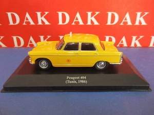 Die cast 1/43 Modellino Auto Taxi Peugeot 404 Tunisi 1986 - Foto 1 di 6