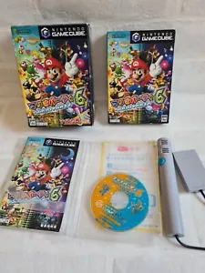 Mario Party 6 Big Box with Mic Nintendo GameCube NTSC-J Japan CIB 🇬🇧 UK Post - Picture 1 of 10