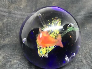 Pisapapeles Peces - Vidrio Artístico - Burbujas (B) - Imagen 1 de 4