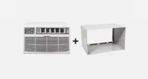 Koldfront WTC8002WCO and WTCSLV Air Conditioner with Cover 8300 BTU In White - Picture 1 of 7