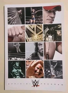 WWE Wrestling 2014 Official Program John Cena/Roman Reigns On Cover. Brand New! - Picture 1 of 2