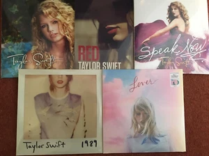 Taylor Swift 1989 Red Lover Speak Now Self Vinyl LP Bundle / Lot Sealed - Picture 1 of 5
