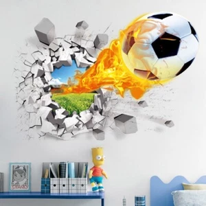 Adesivo murale wall stickers calcio mondiali worldcup camera da letto soggiorno - Foto 1 di 7