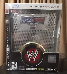 WWE Smack Down vs Raw 2009 Collector's Edition - Playstation 3 - PS3 NEW SEALED - Bild 1 von 3