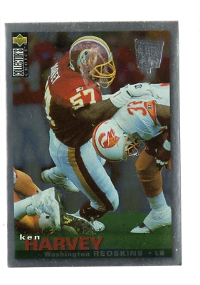 1995 Upper Deck Collector's Choice Platinum Players Club Ken Harvey #181 NFL -EX - Image 1 of 2