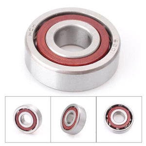 7201AC/7201 Spindel Kugellager Präzisions-Schrägkontakt 12 x 32 x 10 mm silber rot - Bild 1 von 6