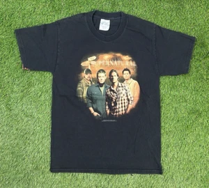 Vintage Y2K Supernatural TV Show Promo T-Shirt schwarz Winchester Brothers - Bild 1 von 8
