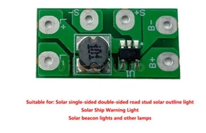 Circuito Luce Stradale Solare Doppio Lato Controllo Luce Costante Luminoso Luce - Foto 1 di 2