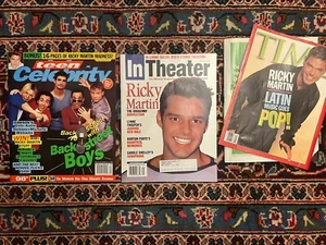 In Theater Vintage Magazine MINT, Teen Celebrity & Time Magazine - Picture 1 of 5