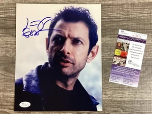 (SSG) JEFF GOLDBLUM Signed 8X10 Color Photo "Jurassic Park - The Fly" - JSA COA - Picture 1 of 6