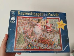Ravensburger 500 pieces jigsaw puzzles Here Comes Christmas! rare new sealed - Picture 1 of 6