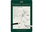 FABER-CASTELL Graphite Pens HB, 2B, 4B, 6B, 8B, 10B, 12B, 14B 1 Set