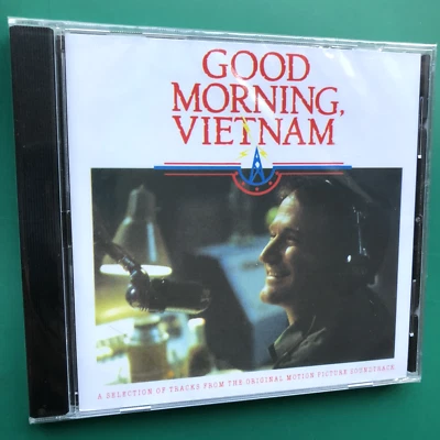 GOOD MORNING VIETNAM Film Soundtrack CD Robin Williams as Adrian Cronauer SEALED - Image 1 of 4