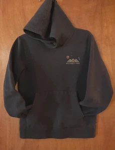 Men's Arbor Double Thick Heavyweight Pullover Hoodie Black Size M - Picture 1 of 4