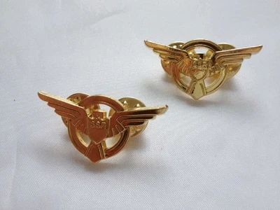 Pair Strategic Scientific Reserve Lapel SSR Pin Captain America Agent Carter Pin - Image 1 of 4