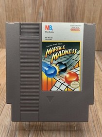 Marble Madness - Authentic Nintendo NES Game - Tested & Works