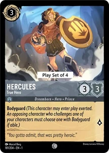 Hercules - True Hero ⚙️Paly set of 4⚙️181/204.Lorcana The First Chapter - Bild 1 von 2