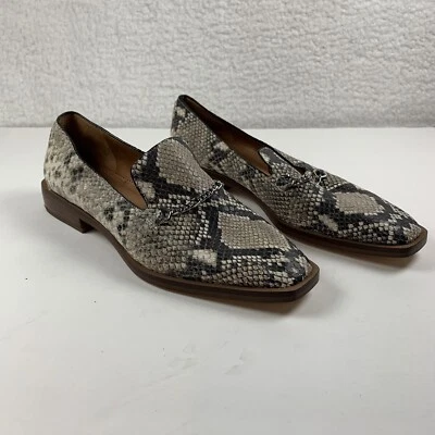 New Franco Sarto Womans Shoes Roccia Flat Snake Print Round  Toe 7 M NWOB 7106 - image 1 of 4