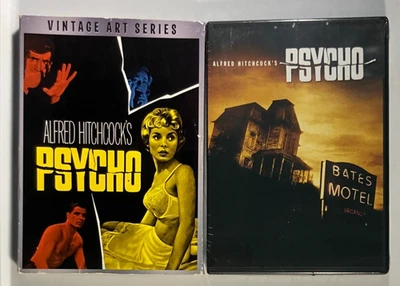 Hitchcock Psycho 1960 Anthony Perkins Vintage Art Series DVD 2017 Slipcover New! Foto 1 de 4