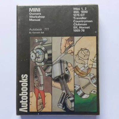 Autobooks 777 Mini 1959-76 Owners Workshop Manual (FAST POST) - Image 1 of 4