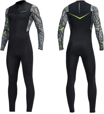 Pieles de buceo para hombre Traje de snorkel Cuerpo completo Traje de baño Trajes de neopreno de buceo Protección contra erupciones UV Foto 1 de 4