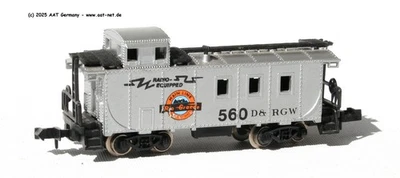 Model Power N 3288A - Cupola Caboose Denver & Rio Grande #560, aga NEW, ohne OVP - Bild 1 von 2