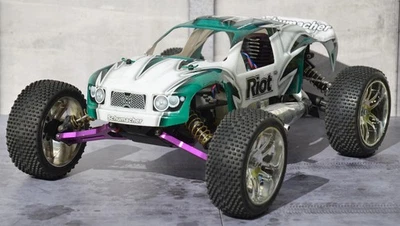 SCHUMACHER RIOT 2  NITRO  2WD TRUCK TRUGGY CAR AUTO VERBRENNER 1/10 - Bild 1 von 4