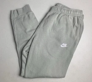 Nike Sportswear Pantaloni in Pile Uomo Extra Large XL Felpa Joggers Verdastro - Foto 1 di 13