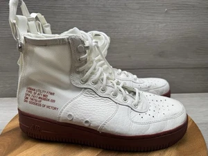 Nike SF Air Force 1 Mid Ivory Mars Stone Men Size 8 917753-100 - Picture 1 of 14