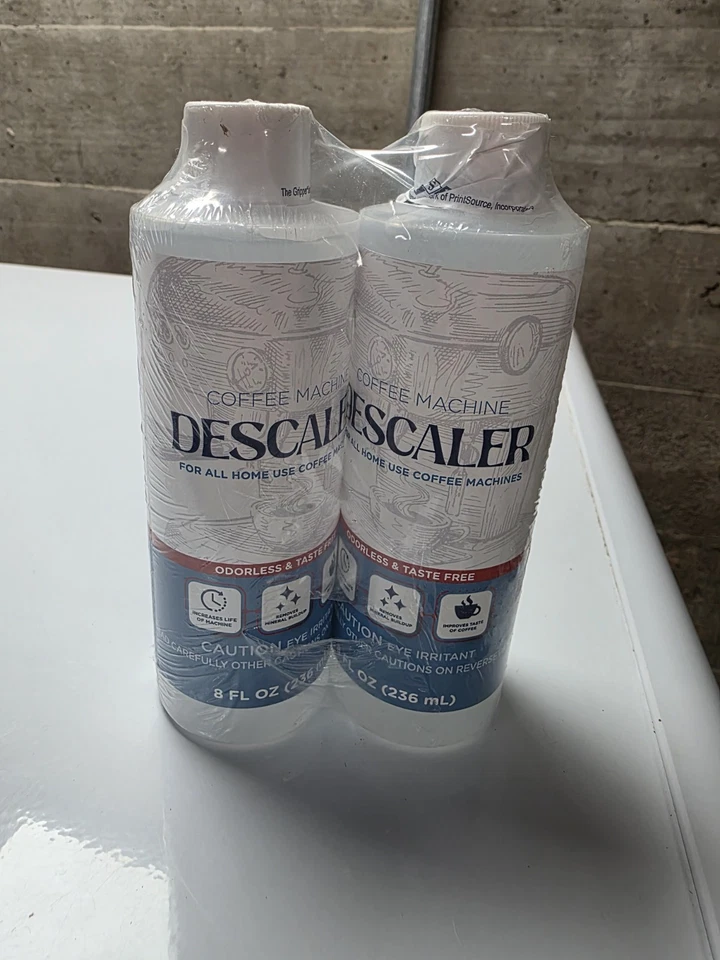 Descalcificador y limpiador universal para máquina de café Essential Values - botellas de 8 fl oz X2 Foto 1 de 1