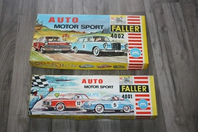 Faller AMS Bahn 4001 und 4002 ohne Autos im Original Karton. Schöner Zustand. - Bild 1 von 4