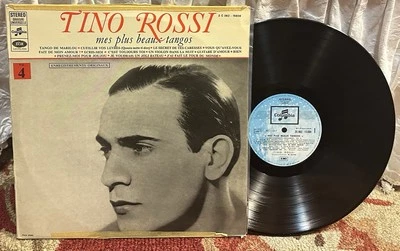 TINO ROSSI Mes Plus Beaux Tangos LP Compilation Vol. 4 France Import VG+/G+ - Image 1 of 4