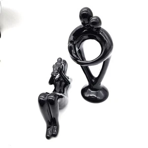 Charming mother and child/couple and child figurines - Picture 1 of 8