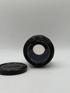 Fujifilm Fujinon 55mm f/2.2 obiettivo principale Giappone con filtro UV Vivitar 49mm + tappo✔️✔️ - Foto 1 di 9