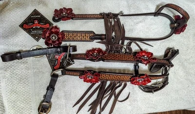 circle y headstall and breastcollar - Image 1 of 4