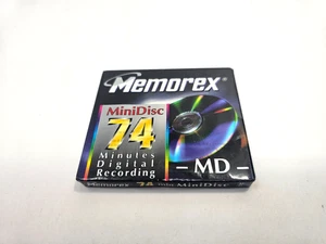 Memorex Recordable Mini Disc MD-74 Minutes Brand New & Factory Sealed - Picture 1 of 2