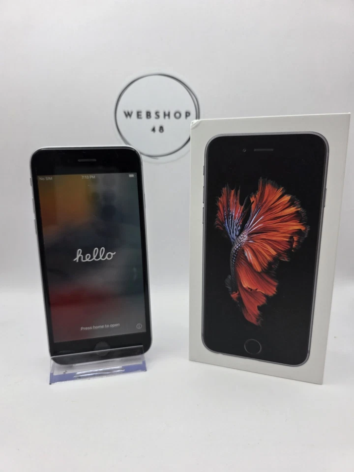 Apple | iPhone 6S | 64 GB | A1688 | Schwarz | OVP | Gebraucht - Bild 1 von 4