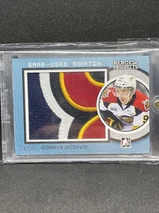14/15 ITG HEROES AND PROSPECTS CONNOR MCDAVID GAME USED PATCH 14/20! ERIE OTTERS - Picture 1 of 1