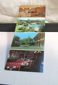 Vintage übergroße Postkartenlampe Liter Inn Visalia, CA - Bild 1 von 7
