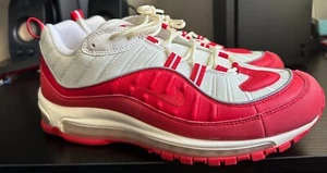 Nike Air Max 98 'University Red' Sneakers 640744-602 Men's 11 - Slightly Used - Picture 1 of 6