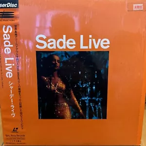 Sade Live Japan Laserdisc Obi ESLU 135 - Afbeelding 1 van 5