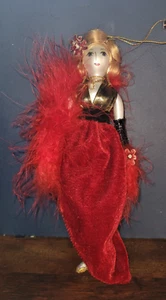 Ladies W/ Elegance Collection Glass Handblown De Carlini Style Ornament Fashion - Picture 1 of 3